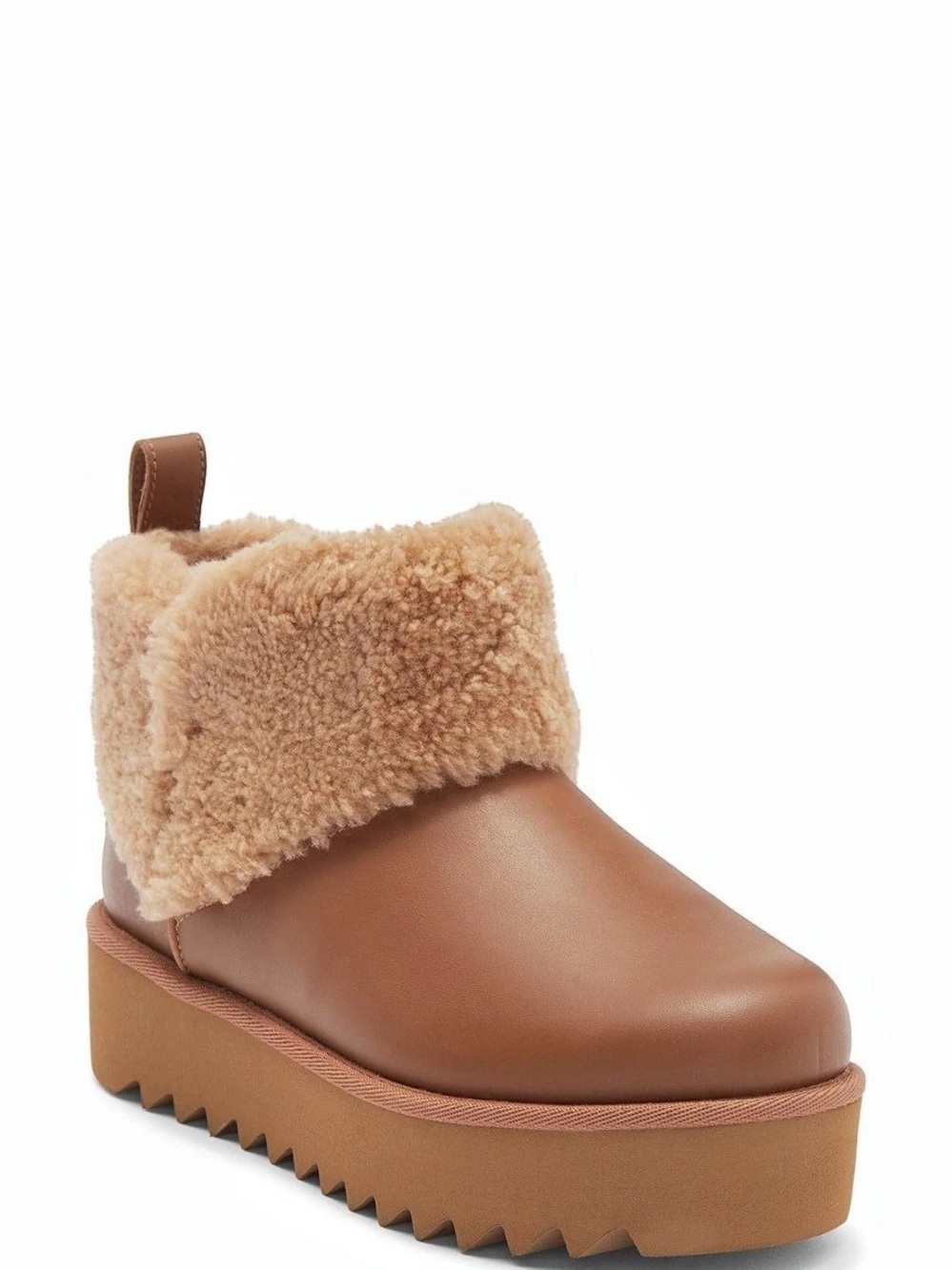 UGG Classic Ultra Mini Platform Brown Ankle Boots